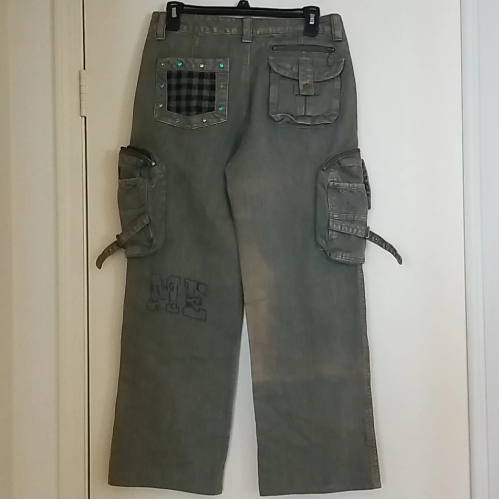 Current Character Cargo Jeans Green Small